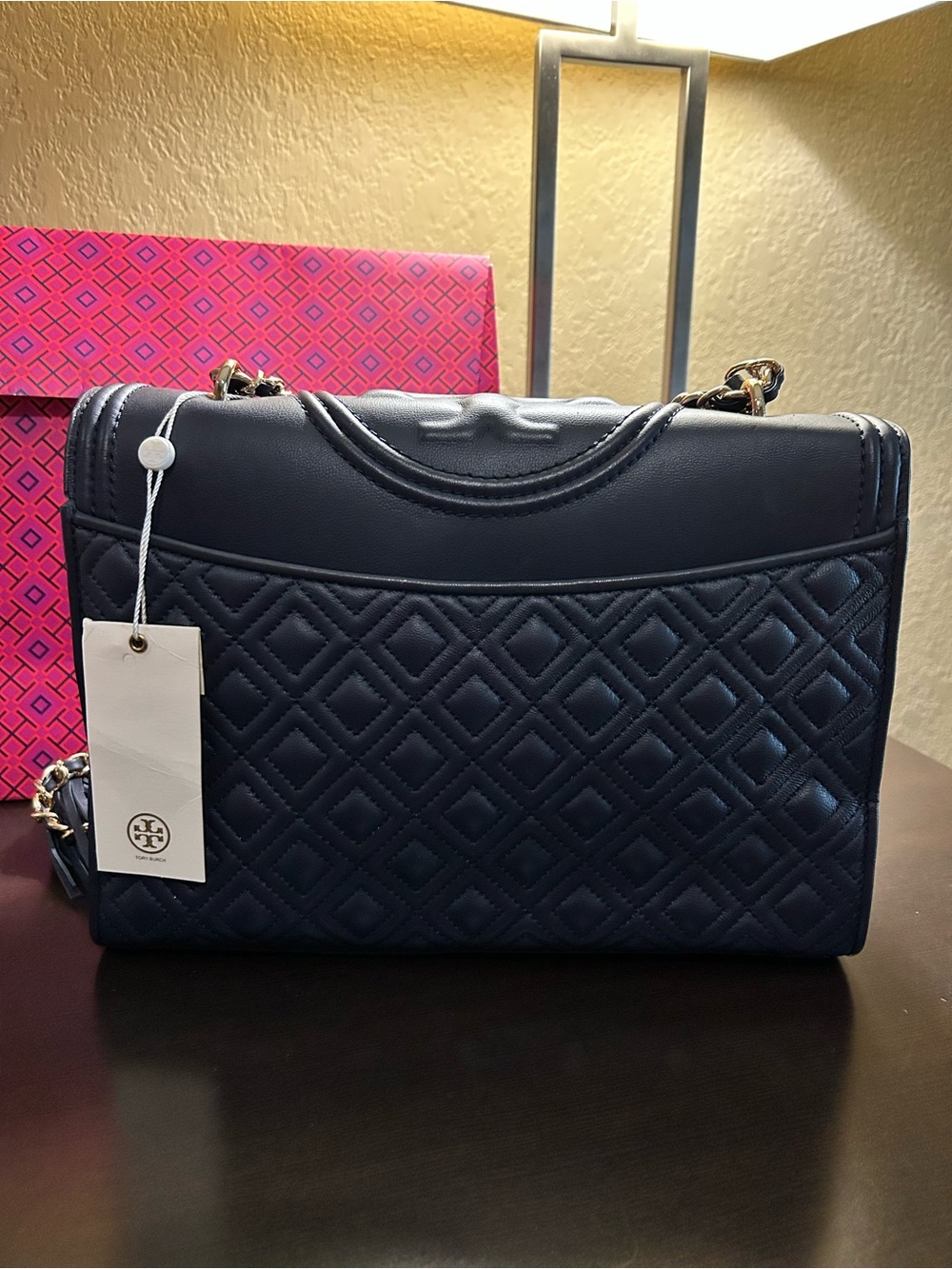 NEW! TORY BURCH Fleming Convertible Bag with Iconic removable Tassel! - Picture 13 of 16